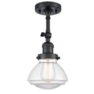 Plafonnier semi-encastré 1 lumière 6,75 po Chesterville