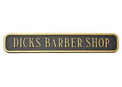 Lexington Arch Extension Estate Address Sign Plaque