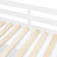 Lit superposé simple avec tiroirs, garde-robe, tablettes de rangement et lit hydraulique-768173333