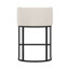 Tabouret de comptoir rembourré 26 "avec structure en métal Jessica-1469342753-1469147688