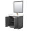 Meuble-lavabo sur pied simple 36 po avec plateau en quartz Strada-92723883-98229265-92723882
