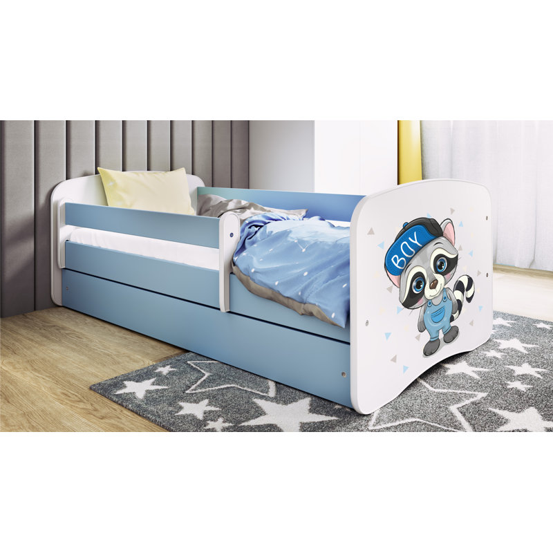 Cicero Standard Panel with Storage Included, White, Toddler (70 x 140 cm)