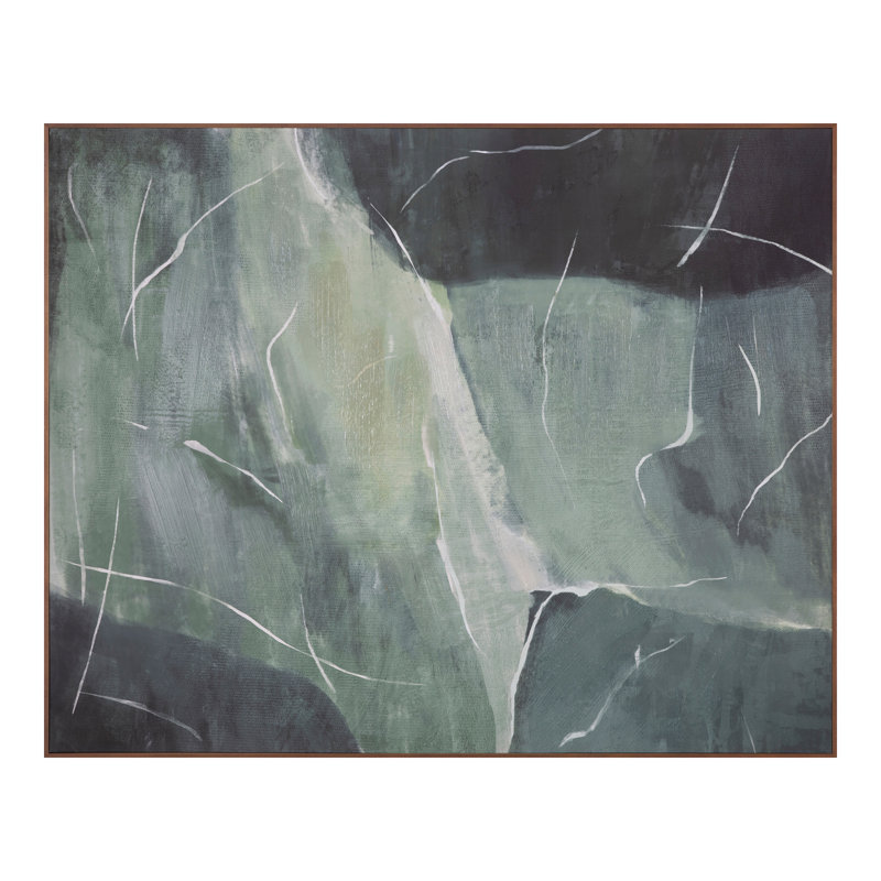Robey - Impression sur palette encadrée, Green/Black