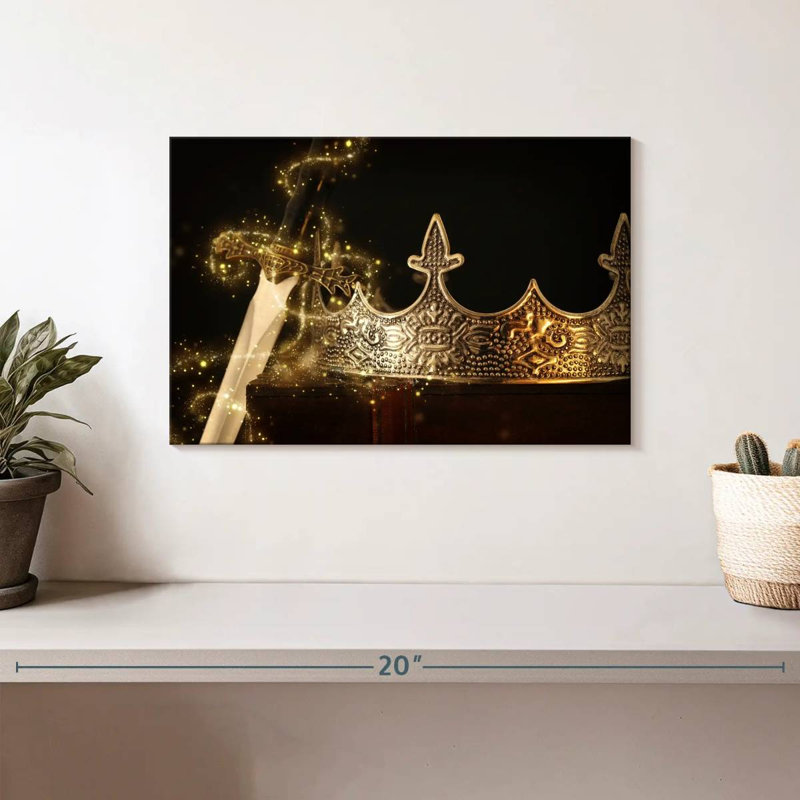 Mait Magical Sword Crown, 8" H x 12" W