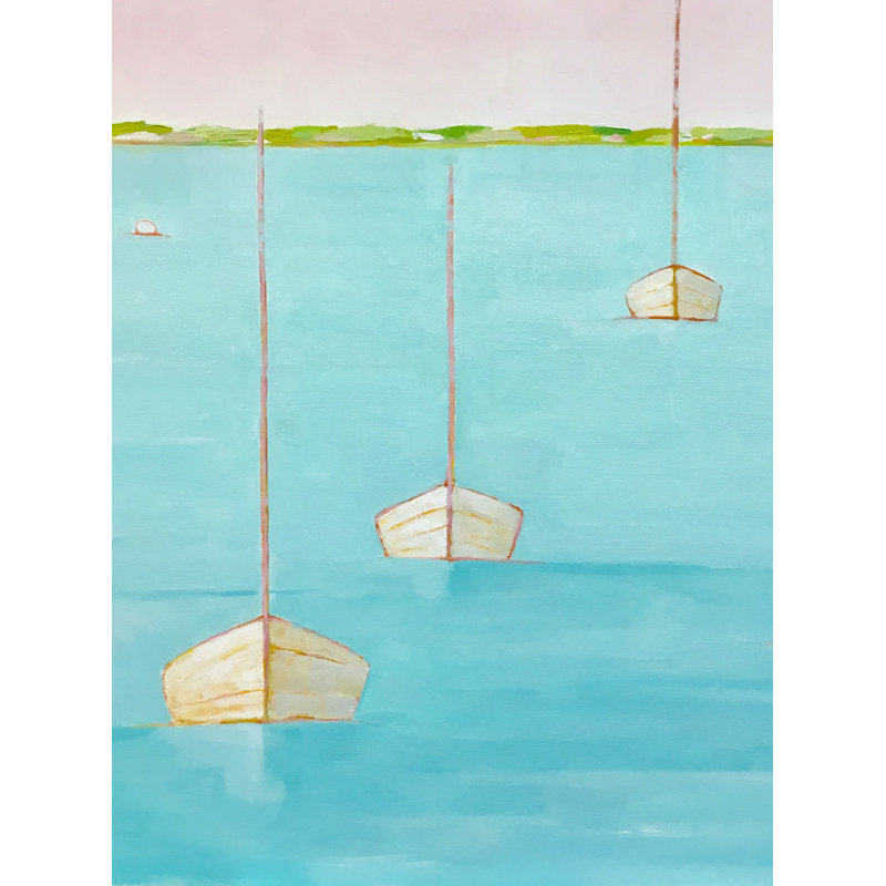 Amarré par Phyllis Adams, H 21,25 po x l 17,25 po x P 0,875 po
