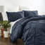 Ensemble de housse de couette texturée Pinch Pleat-263947602-263947603
