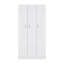 Armoire-penderie avec 3 portes, 2 tiroirs et 4 tablettes à 4 niveaux-2140206926