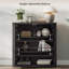 Buffet 2 portes avec tablettes réglables l 34,6 po Cesiro-31390575-13666823