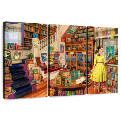 Lilie, souhait sur une bibliothèque I