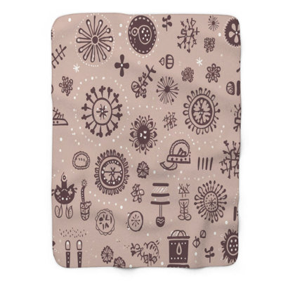 Frosty Dots - couverture de qualité supérieure 1 pièce