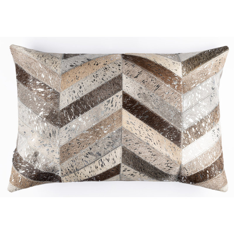 Coussins décoratifs en cuir de vache Canvello