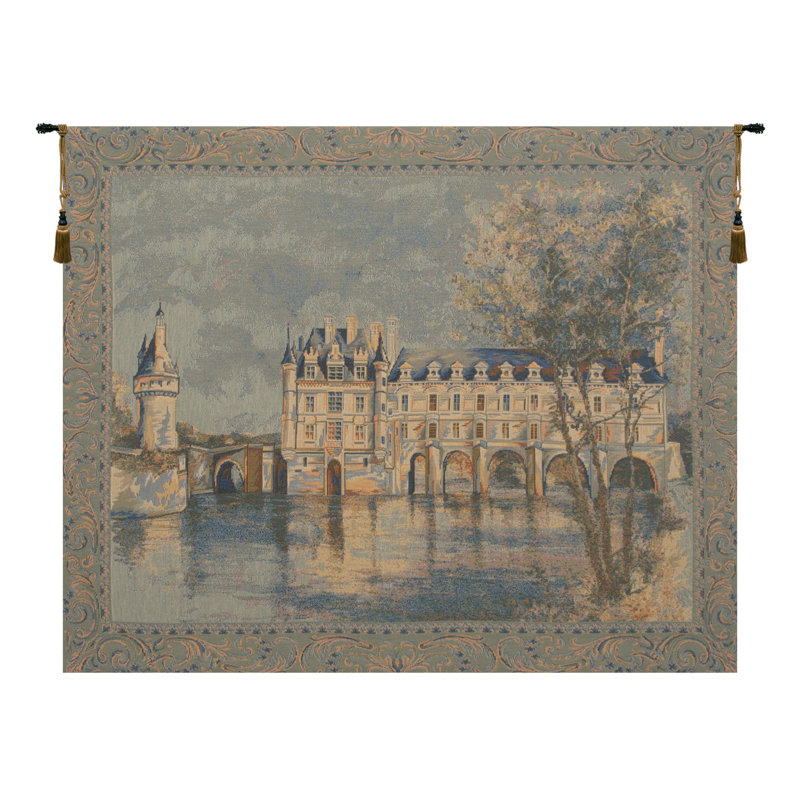 Loom Woven Cotton Blend Wall Hanging, 17" H x 22" W