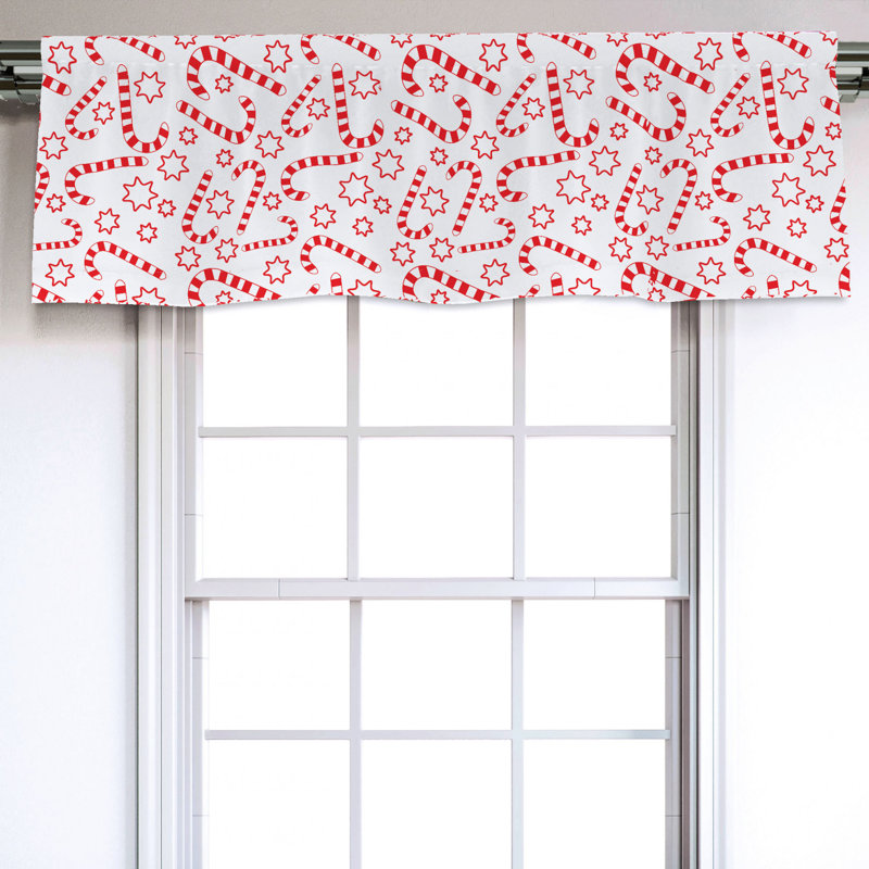 Sateen Ruffled Window Valance
