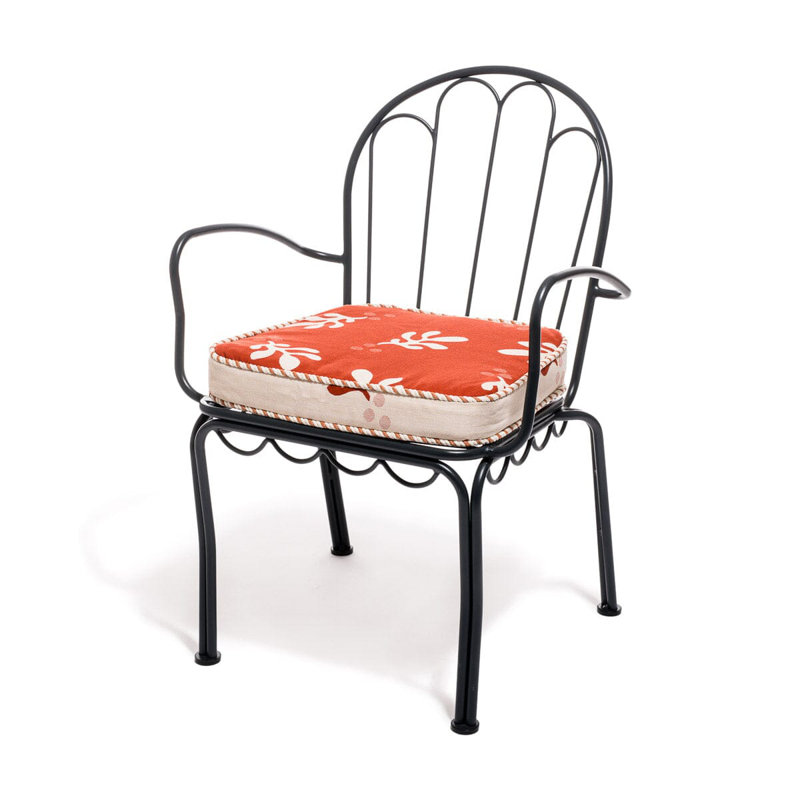 Al Fresco Outdoor Dining Chair, Red