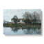 The Seine At Port Marly by Alfred Sisley - Wrapped Canvas Painting-61850877