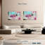 Avery - Abstraction rose et bleue I-108132036
