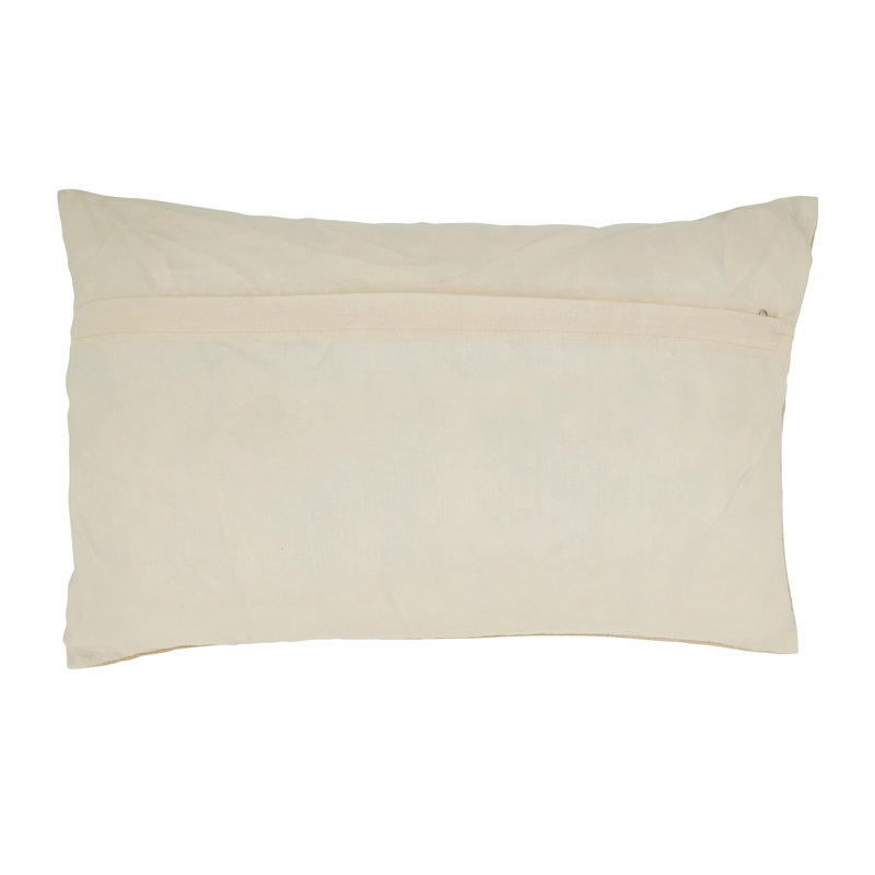 Brynn Collection Cotton Throw Pillow, Beige, Down Blend