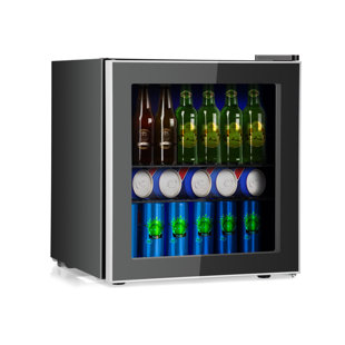 Outsunny Réfrigérateur de Voiture de 12 Volts Réfrigérateur Portable de 42  Litres, Réfrigérateur Congélateur à Double Zone avec 12/24V DC et 110-240V  AC pour la Conduite, Voyage, Pêche, Extérieur 