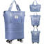 Valise légère pliable extensible à roulettes