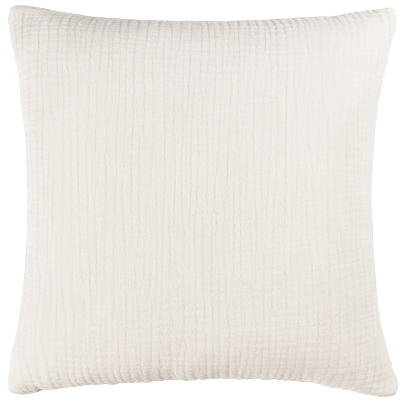 Square Cushion, White