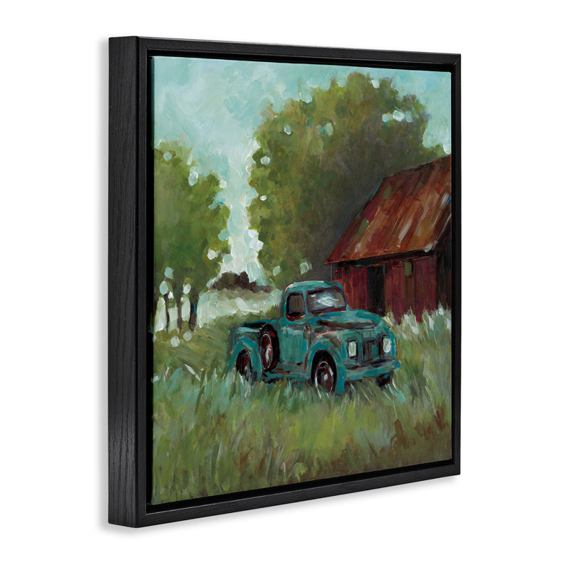 Cadre flottant Expressionist, par Wani Pasion, H 25 po x l 25 po, Cadre flottant noir de jais