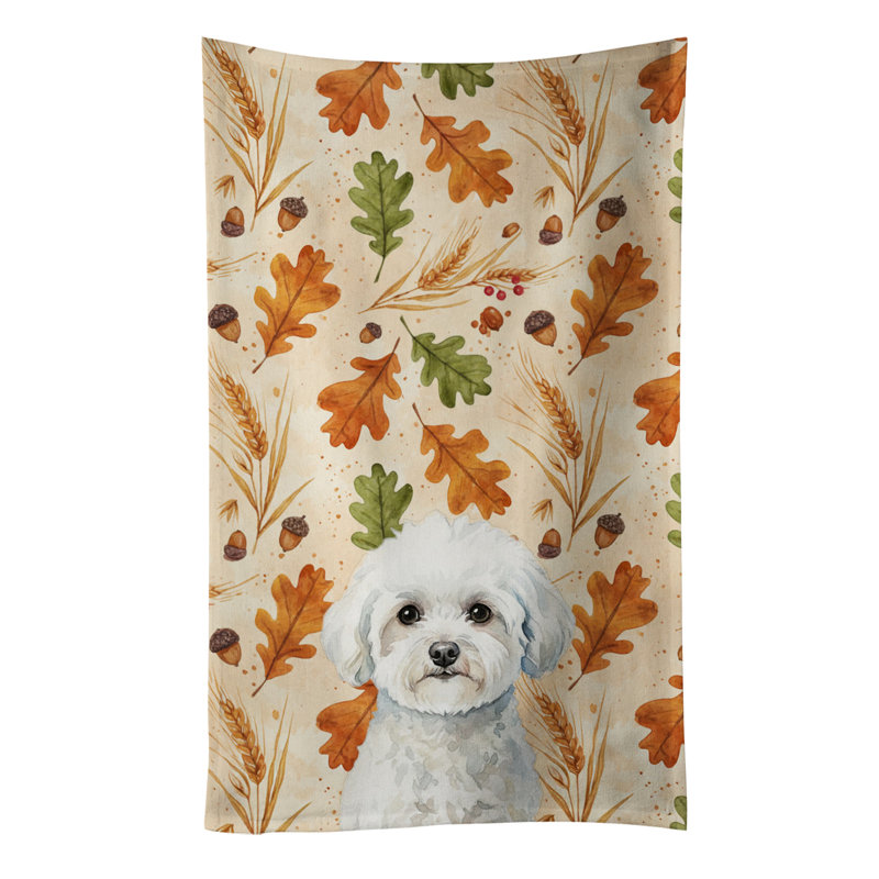 Serviette de cuisine Bichon Frise Heirloom, Bichon Frise