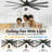 Demarie 62" 9-Blade Standard Ceiling Fan with Remote Control & LED Lights