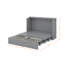 Grand lit escamotable avec tiroir et port USB-1673209442