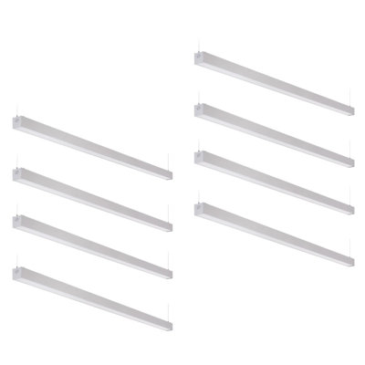 Éclairage linéaire commercial à intensité variable 8FT 80W 3CCT, 3000K / 4000K / 5000K