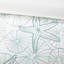 Ensemble d'édredon très grand - 100% coton, blanc avec broderie décorative, literie surdimensionnée et rembourrage de couleur sable, confortable-132971661