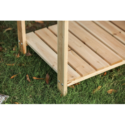 Briarwood Solid Wood Coffee Table by Rosecliff Heights