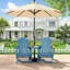 Ensemble de 2 chaises Adirondack
