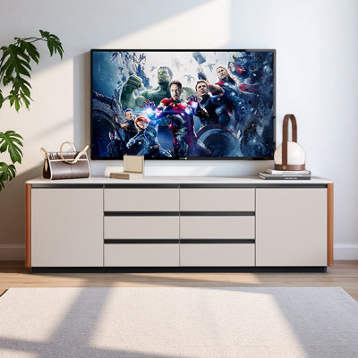 Meuble télé moderne, minimaliste et luxueux