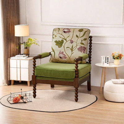 Textured Jacquard Fabric Chair