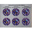 Horloge murale espace en verre trempé, horloge planètes étoiles fusées, décor de chambre d'enfant bleu, horloge de chambre de bébé, horloge moderne, art mural unique-1110236065-1110236070