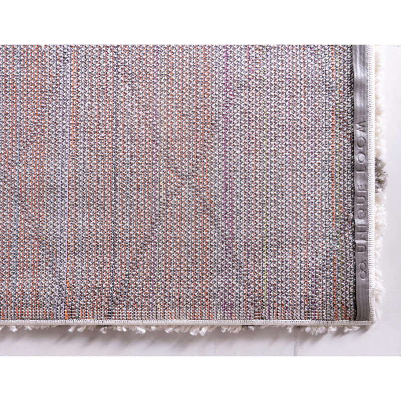 Reardon Geometric Indoor Rug, Square 4'1"