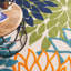 Tapis intérieur/extérieur Alsaedi floral vert/bleu/orange-1279169072
