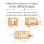 Lit de bébé convertible 8-en-1 Yuzu avec ensembles de conversion toutes étapes-783564097