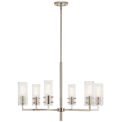 30.25" 6-Light Chandelier