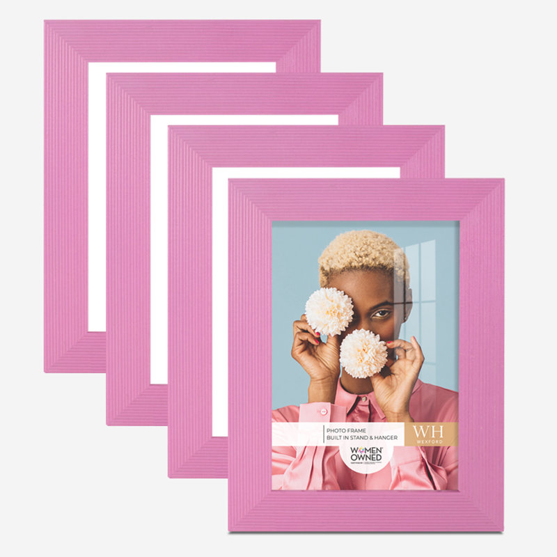 Wood Matte Picture Frame, White, 3" x 5"