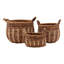 Brogan Basket Set Of 3 Natural
