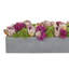 Assorted Sedum and Roses in Fiberstone Planter-844902045-844902034