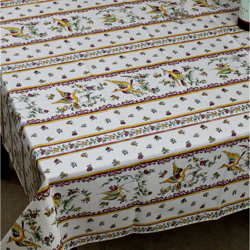 Nappe rayée 100% coton