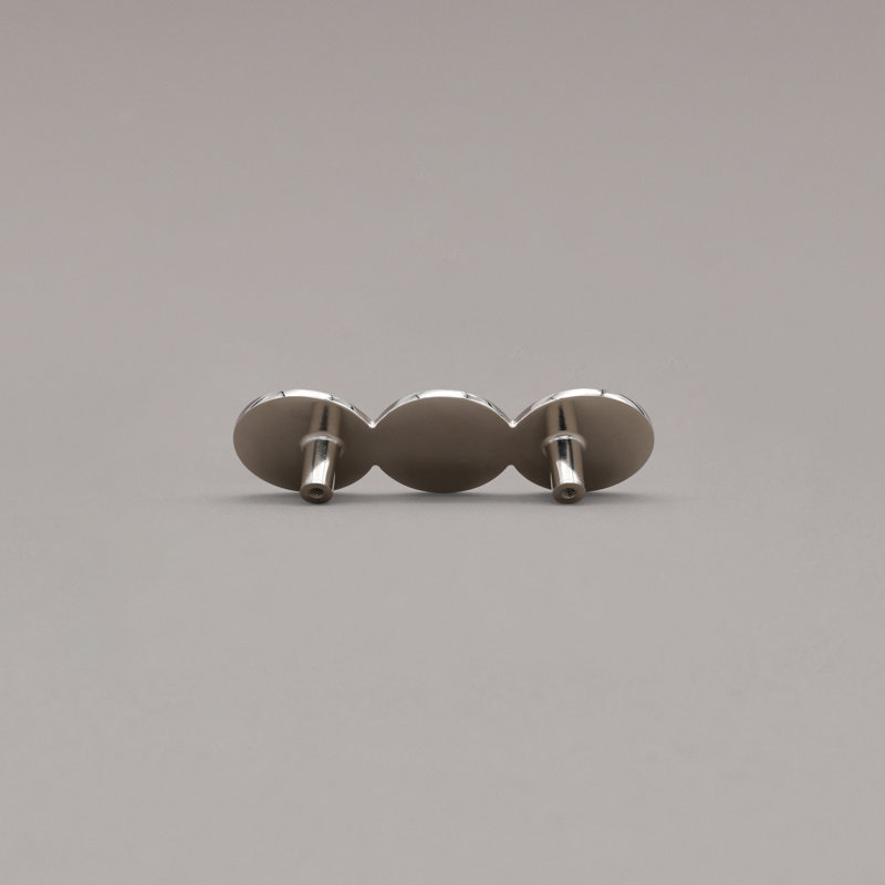 Poignée 3 po Trio, Polished Nickel