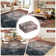 Oriental Machine Washable Rug Non-Slip Area Rug with Rubber Backing for Living Room Low-Pile Rug Indoor Floor Cover Ombre Rug for Bedroom Dining Room Playroom Office Dorm