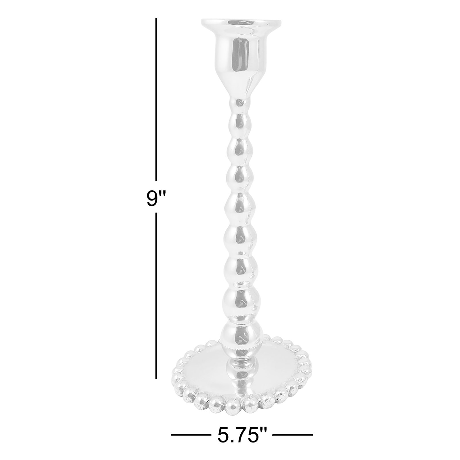 String of Pearls Candlestick Set