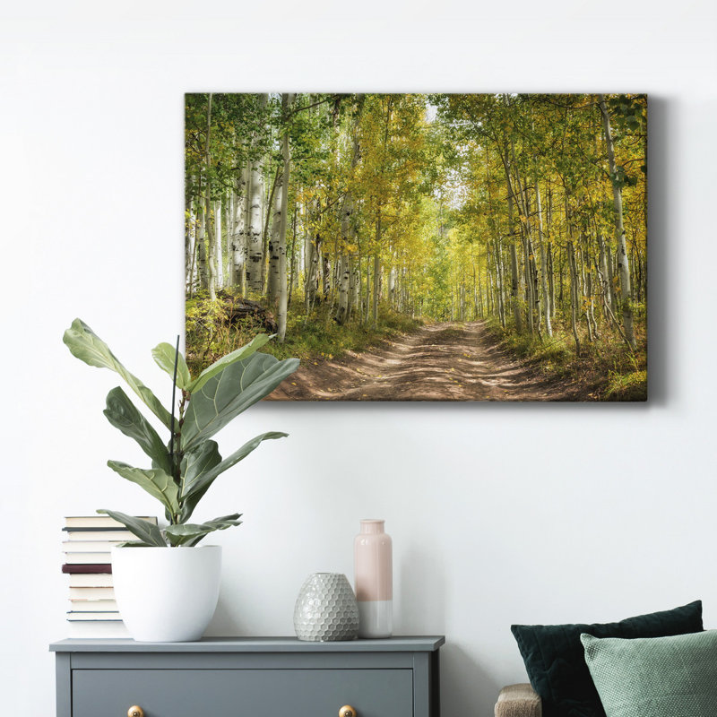 Aspen Drive - Impression sur toile tendue, H 48 po x l 32 po x P 1 po