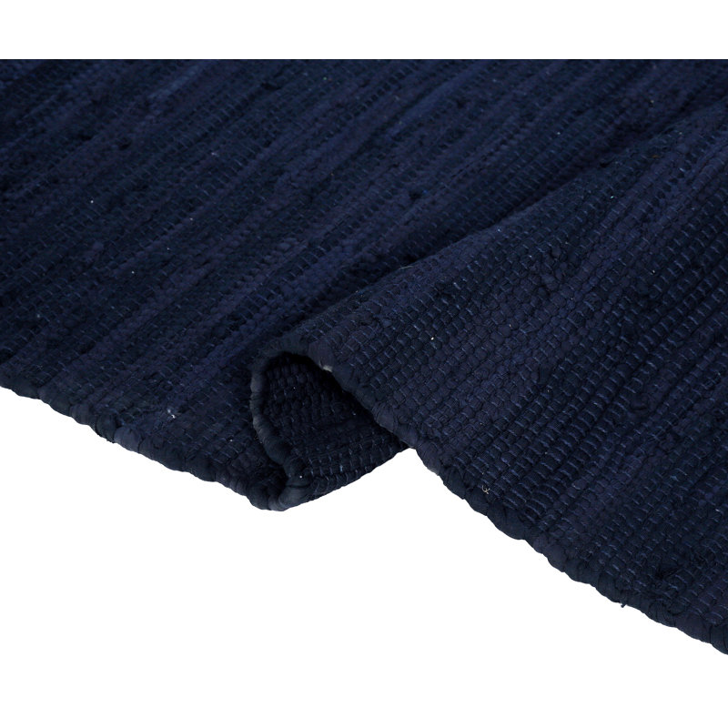 Tapis en coton fabriqué à la main 24 x 36 po - 2 x 3 po lavable, réversible, avec pampilles pour le salon et le vestibule