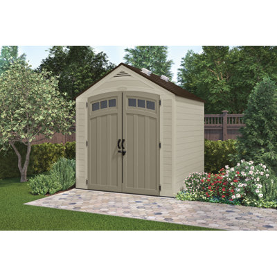 Suncast Vista® 7 Ft. X 7 Ft. Storage Shed