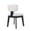 Chaise de salle à manger rembourrée Albore Mid-Century-481356629